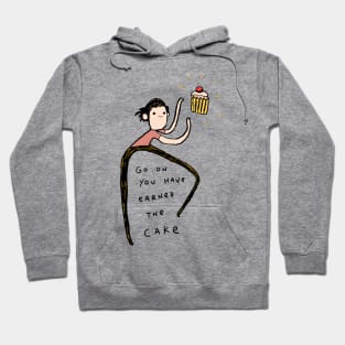 Honest Blob - Earned the Cake Hoodie